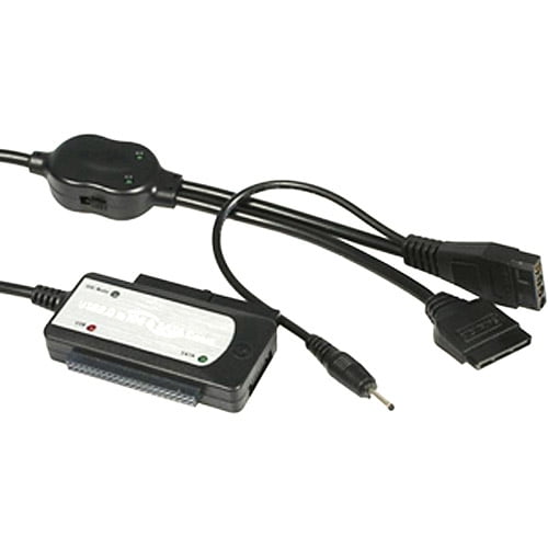 USB2SATAIDE USB 2.0 to IDE or SATA Cable Adapter Walmart