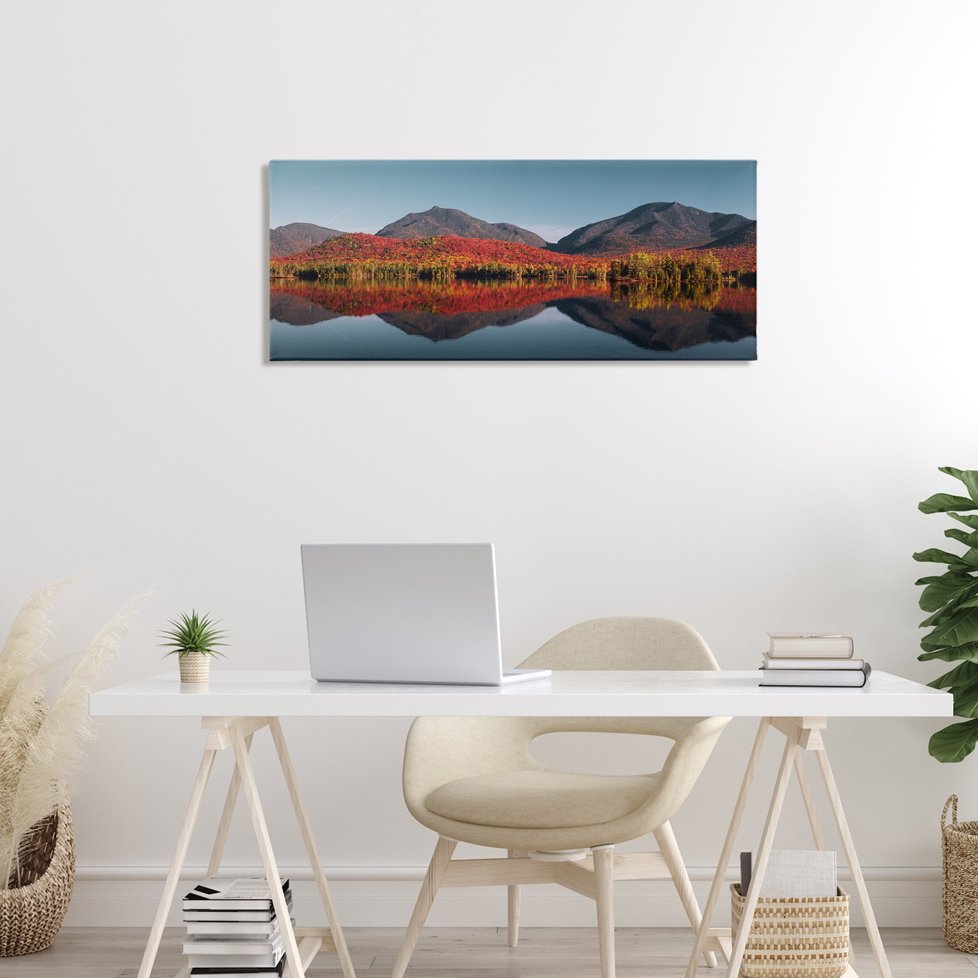 Stupell Industries Autumn Panorama Reflections Canvas Wall Art, design by Jonathan Zaharek