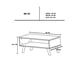 thumbnail image 5 of Mesa De Centro Minimalista Moderna Living Room Vintage, 5 of 5