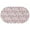 White-44, variant on Outdoor Oval Waterproof Pink Tropical Tablecloth with Umbrella Hole and Zipper,Reusable Indoor/Outdoor Durable Table Cover for Patio, Party, Picnic 60 X 102 Inch