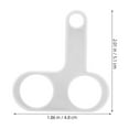 thumbnail image 2 of PENIKOKO 2Pcs Silver Stainless Steel Handlebar Mount Clamps Bracket for Various Challenging Terrains 16Mm Hole Diameter, 2 of 8