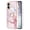 Rose gold, variant on Case for Google Pixel 9 5G Marble-patterned phone case with 360° rotating ring stand - Stylish and practical protection