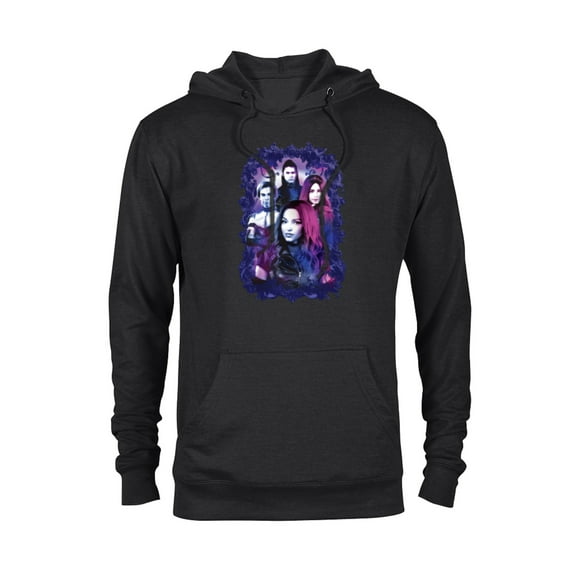 Disney Descendants 3 Carlos, Jay, Mal, and Evie - Pullover Hoodie for Adults -Customized-Black