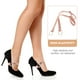 thumbnail image 4 of BRIGHTFUFU 8 correas desmontables para zapatos de tacón alto de mujer (negro, gris, beige, rosa), 4 of 8