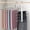 black, variant on 2Pcs Stainless Steel Trouser Rack--5-Layer-U-Shaped Standard (Stainless Steel Hook)--Black Non-Slip Cover - black
