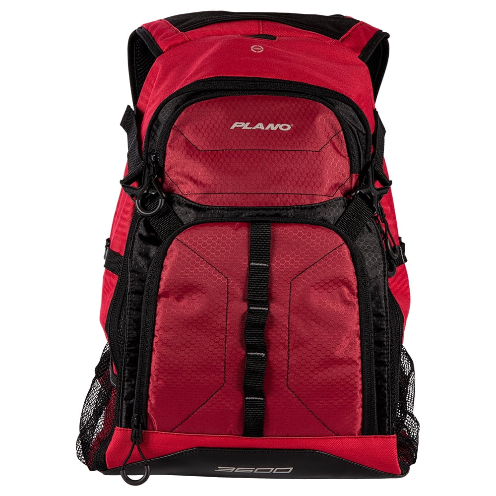 Plano E Series Water Resistant Fishing Tackle Box Backpack w Pockets Black Walmart