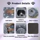 thumbnail image 3 of Cama túnel para gatos con cojín lavable túnel de dona cueva tubo redondo grande juguetes felpa suave para gatitos gatos cachorros conejos hurones, 3 of 6
