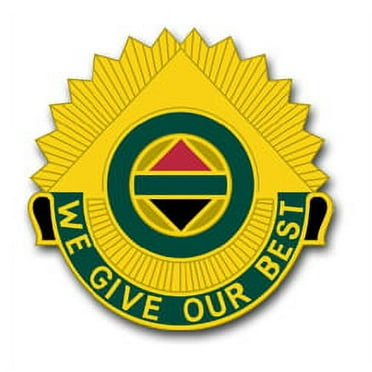 3.8 Inch Army 14th Military Police Brigade Unit Crest Decal