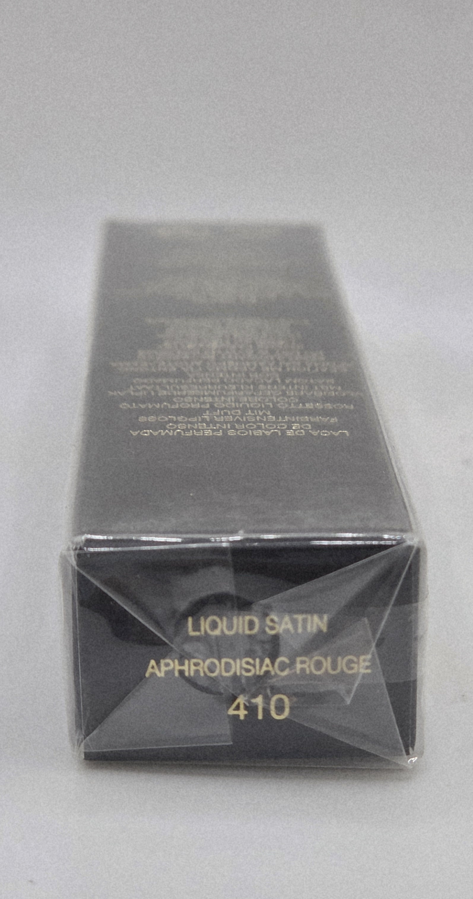 Kilian Le Rouge Parfum Intense Color Scented Lip Lacquer - Liquid Satin 410 Aphrodisiac Rouge - 0.1oz/3ml