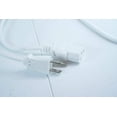 thumbnail image 3 of [UL Listed] OMNIHIL White 15 Feet Long AC Power Cord Compatible with HARBINGER VARI V4112, 3 of 4