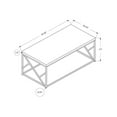 thumbnail image 3 of Pemberly Row Coffee Table in Gray Cement and Chrome, 3 of 3
