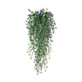 thumbnail image 6 of opvise Artificial Flower Decor Maintenance-free Artificial Plants 1/2pcs Hanging Artificial Flower Vine Uv Resistant Faux Drooping Floral Plants for Home White, 6 of 8