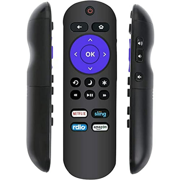 Control Remoto Compatible con TV Roku, para Onn/TCL/Element/Haier/Hitachi/LG/Sanyo/JVC/Magnavox/RCA/Philips/Westinghouse Roku Smart TV