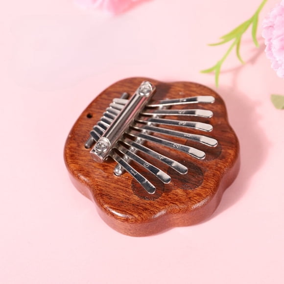 SIfdSeng Cool Toys for Teens Boys Mini Thumb Keys Portable Solid Wood Finger Piano for Kids and Adults Pocket Music for Beginners Cool Toys for Teenage Boys Mini Toys