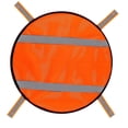 thumbnail image 4 of Lipstore Blaze Orange Security Panel with Reflective Strips Multipurpose Lightweight Hook 41x25cm, 4 of 8