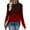 Red, variant on Posijego Women's Long Sleeve Shirts Spring Fall Basic Tee Shirt Casual Loose Tunic Tops Trendy Blouses