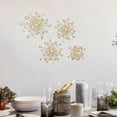thumbnail image 6 of Colorful Metal Wall Sculptures, 4-Piece Starburst Sunburst Set for Home Decor, 6 of 7