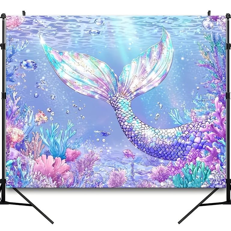 Little Mermaid Birthday Decor Mermaid Party Decorations Ariel The ...