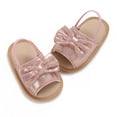 thumbnail image 5 of Zwiiyzr 2024 Baby Girls Sandals Infant Toddler Shoes Open Toe Ankle Strap Summer Outside Wear Non-Slip Breathable Sandals 6-12 Months Pink, 5 of 5