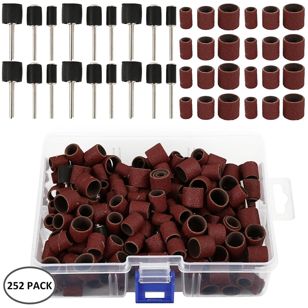 26pc Drum Sander Set 80 + 120 Grit 13mm - 50mm Power Drill