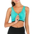 thumbnail image 2 of FUTATA Women's Workout Bras High Impact Support Sports Bra Padded Racerback Bras Post Op Compression Bras Tank Tops For Yoga Running Gym Fitness,Size S-2XL, 2 of 7