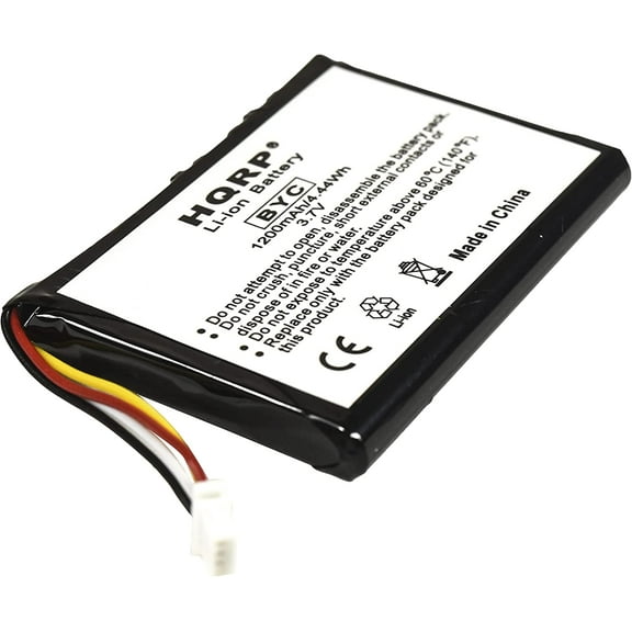 HQRP Battery for Flip MinoHD 3rd Generation Video Camera M31120B M3160S PUDFVM31120B Cisco Mino