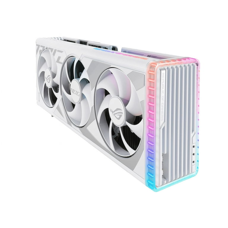 ASUS ROG Strix GeForce RTX 4080 White OC Edition Gaming Graphics Card (PCIe  4.0, 16GB GDDR6X, HDMI 2.1a, DisplayPort 1.4a) ROG-STRIX-RTX4080-O16G-WHITE  