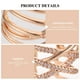 thumbnail image 3 of FUTUREORYY Anillo Dorado De Mujer Con Delicado Y Zirconia Para Fiestas Y Eventos Elegantes, 3 of 6