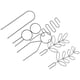 thumbnail image 5 of 6pcs Plant Climbing Trellis Garden Poles Set, 5 of 5