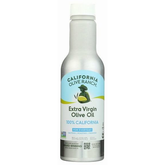 Pack of 6, California Olive Ranch 100% California Extra Virgin Olive Oil, 12 fl oz