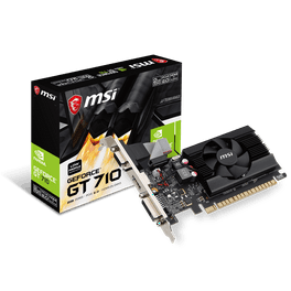 MSI GeForce GTX 1650 ロープロファイル MSI GeForce GTX 1650 Low-Profile 4GB Graphics Card, Black