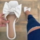 thumbnail image 5 of Zapatillas de punta abierta con lazo sólido para mujer, sandalias cómodas, sandalias informales cómodas para la playa Wmkox8yii ytu2023, 5 of 5