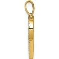 thumbnail image 2 of 14K Yellow Gold Diamond Letter P Initial Pendant (Width 9.15) (Length 16.67) - Jbsp, 2 of 5