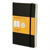 Classic Softcover Notebook, 1 Subject, Narrow Rule, Black Cover, 5.5 X 3.5, 192 Sheets | Bundle of 2 Each