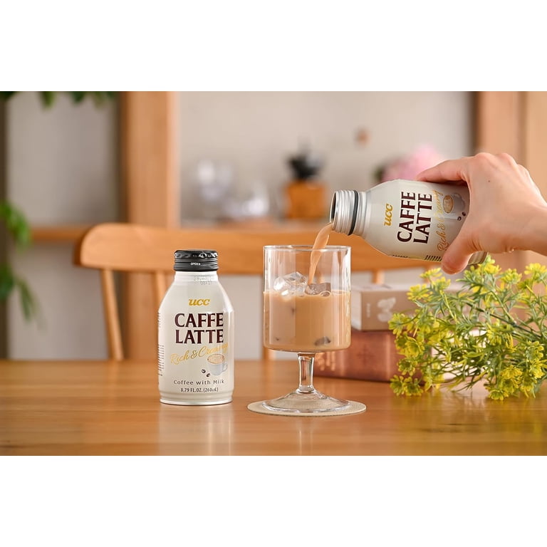 UCC, Caffe Latte, 8.79 FL OZ, Pack of 24, Imported from Japan