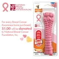 thumbnail image 4 of Nylabone Power Chew Breast Cancer Awareness Textured Knuckle Bone Dog Chew Toy Chicken X-Large (1 Count), 4 of 13