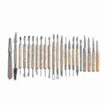 thumbnail image 2 of 25-Piece Sculpting Tool Set for Clay Modeling and Pottery Crafting with Wooden and Rubber Tools, 2 of 4