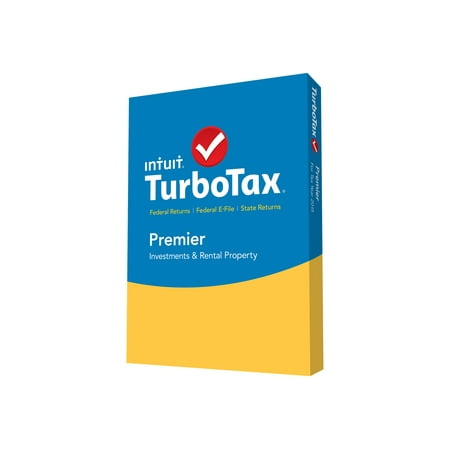 Intuit TurboTax 2015 Premier With E-file + State, Box Pack, 1 User