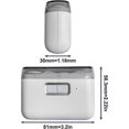 thumbnail image 3 of 2-in-1 Electric Nail Clippers, Electric Nail Clippers with Nail File & Nail Scraps Storage and LED Light for Babies, Kids, Adults and Seniors, 3 of 5