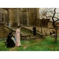 thumbnail image 3 of Middleton Jameson 14x11 Black Modern Framed Museum Art Print Titled - Meeting with His First Love (1881), 3 of 5