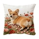 thumbnail image 2 of CaiYueKe Decorative Throw Pillow Cover Cute Embroidery 3D Effect Sofa Bedroom Living Room Home Decor Accent Pillowcase Soft Short Lint Cozy Pillow Cushion Cover Decorative Pillow, 2 of 7