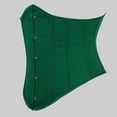 thumbnail image 7 of DuoJiaJ Womens Waist Cincher Corset, Lace Up Shaping Belt Festival Outfit Green Sizes XS-2XL, 7 of 7