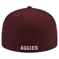 thumbnail image 4 of Men's New Era Maroon Texas A&M Aggies 59FIFTY Fitted Hat, 4 of 6