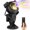 Black, variant on AceGamer Astronaut Galaxy Projector Night Light with Timer and Remote - Star Starry Nebula LED Lamp, Gift for Kids and Adults for Bedroom, Christmas, Birthday, Valentine's Day etc