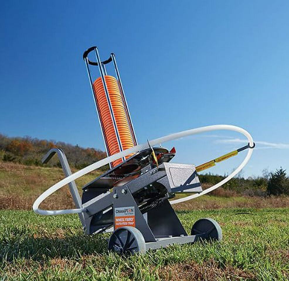Champion Wheelybird AutoFeed Electronic Trap, Clay Target Thrower