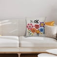 thumbnail image 3 of Almohadas Littlefa Inspiring It's OK para niñas y niños, color beige, 3 of 5