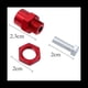 thumbnail image 5 of 4 Piezas de Adaptador Hexagonal de Metal de 12 mm a 17 mm Adaptador de Cubos Hexagonales de Rueda Tuercas de ConversióN de ExtensióN para 1/10 RC Car, Negro, 5 of 6