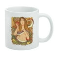 thumbnail image 1 of Eve With and Snake In Garden of Eden White Mug, 1 of 4