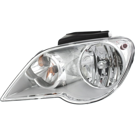 Headlight Compatible With 2007-2008 Chrysler Pacifica Left Driver Halogen With bulb(s)