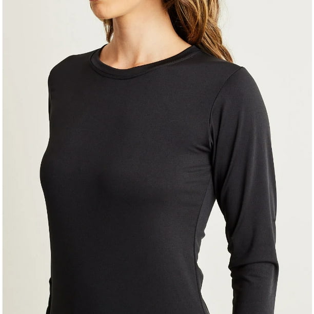 Blusa térmica cálida de manga larga para mujer Furry Winter Deng Xun unisex